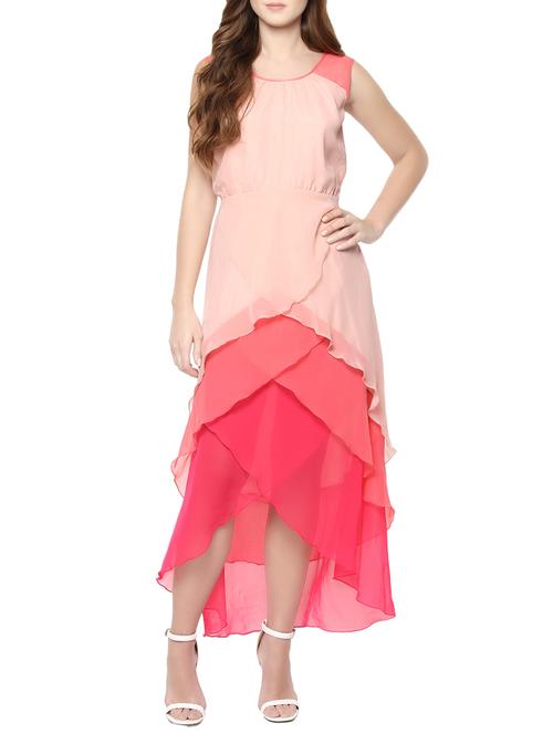 layered asymmetric dress - 12821613 - Very Small Image - 1