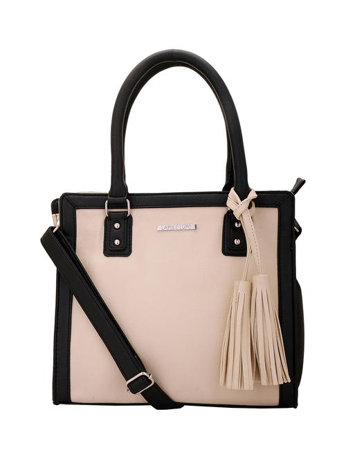 pink leatherette handbag - 12822868 - Very Small Image - 1