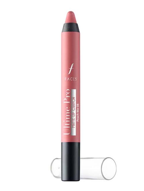 faces ultime pro matte lip crayon 2.8 g (peach me 08) - 12824323 - Very Small Image - 1