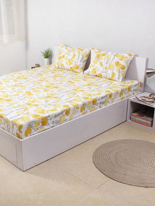 house this the himalayan poppy 100% cotton bed sheet - 12826711 - Very Small Image - 1