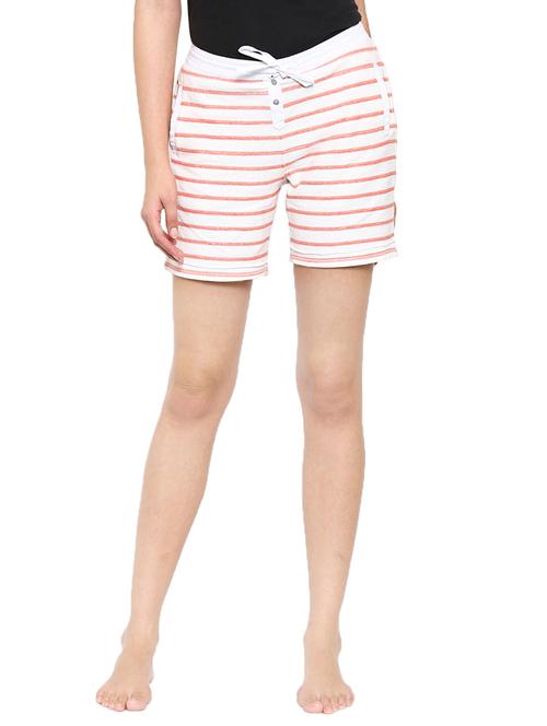 orange striped cotton short - 12827817 - Very Small Image - 1
