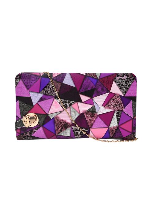 multi colored leatherette sling bag - 12828292 - Very Small Image - 1