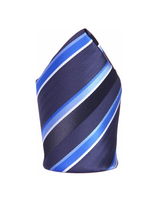 blue micro fiber pocketsquare - 12828844 - Very Small Image - 1