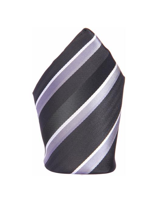 black micro fiber pocketsquare - 12828846 - Very Small Image - 1