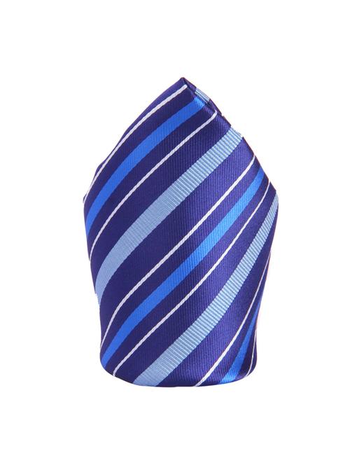 blue micro fiber pocketsquare - 12828894 - Very Small Image - 1