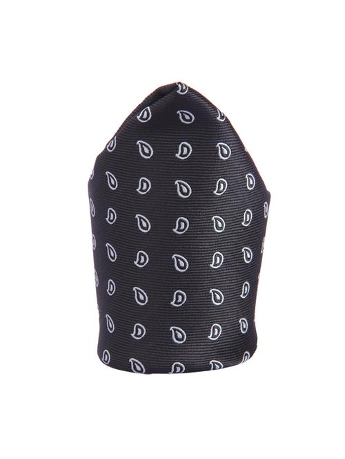 black micro fiber pocketsquare - 12828902 - Very Small Image - 1