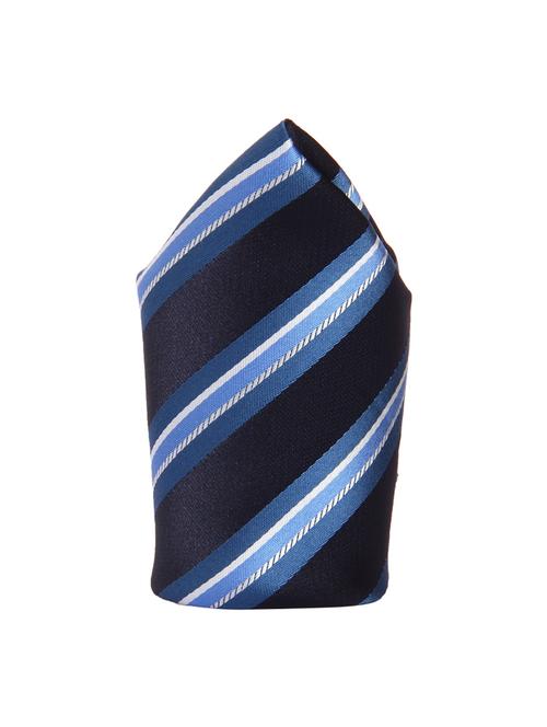 blue micro fiber pocketsquare - 12828941 - Very Small Image - 1