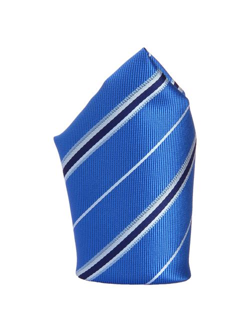 blue micro fiber pocketsquare - 12828946 - Very Small Image - 1