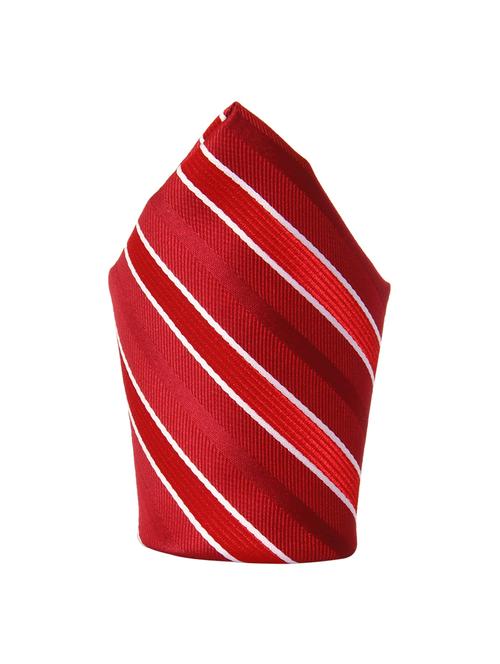 red micro fiber pocketsquare - 12828952 - Very Small Image - 1
