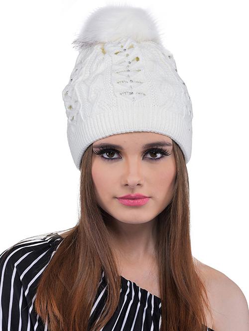 white winter cap - 12831735 - Very Small Image - 1