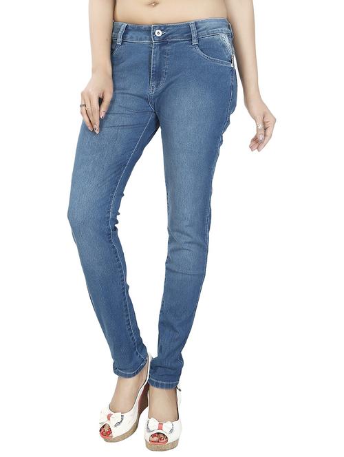 blue denim skinny fit jean - 12835461 - Very Small Image - 1