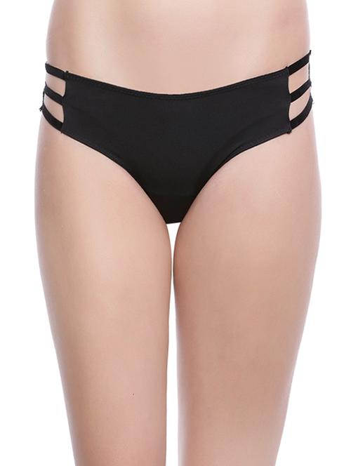 black nylon bikini panty - 12836740 - Very Small Image - 1