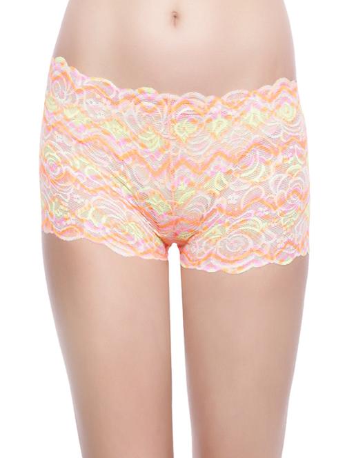 orange cotton boy shorts panty - 12836784 - Very Small Image - 1