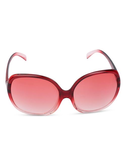 red uv protective square full rim sunglass - 1283727 - Very Small Image - 1