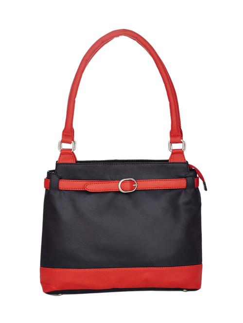 red leatherette handbag - 12841241 - Very Small Image - 1