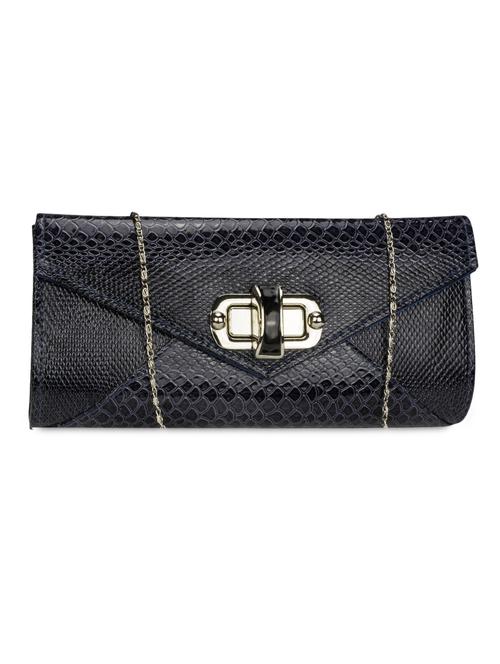 black leatherette clutch - 1284537 - Very Small Image - 1