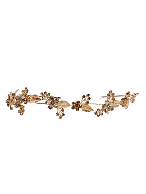 embellished tiarra hair pin - 12846824 - Very Small Image - 1