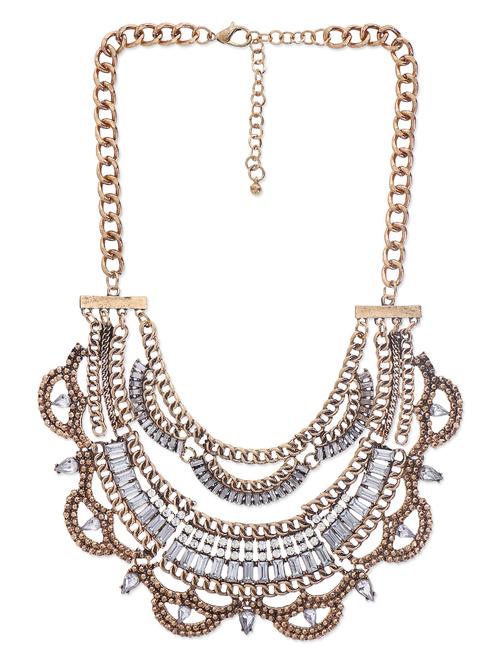 gold metal necklace - 1284705 - Very Small Image - 1