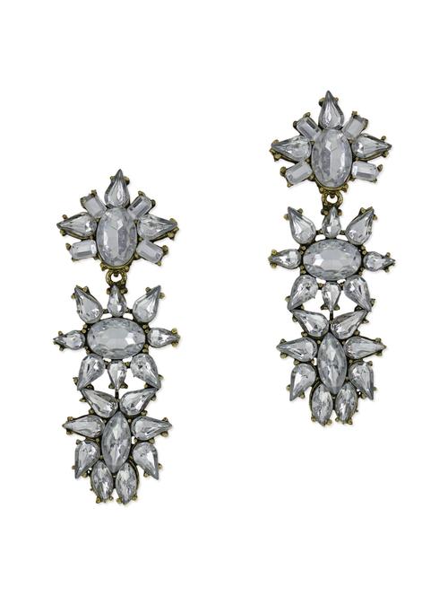 gold metal earrings - 1284717 - Very Small Image - 1