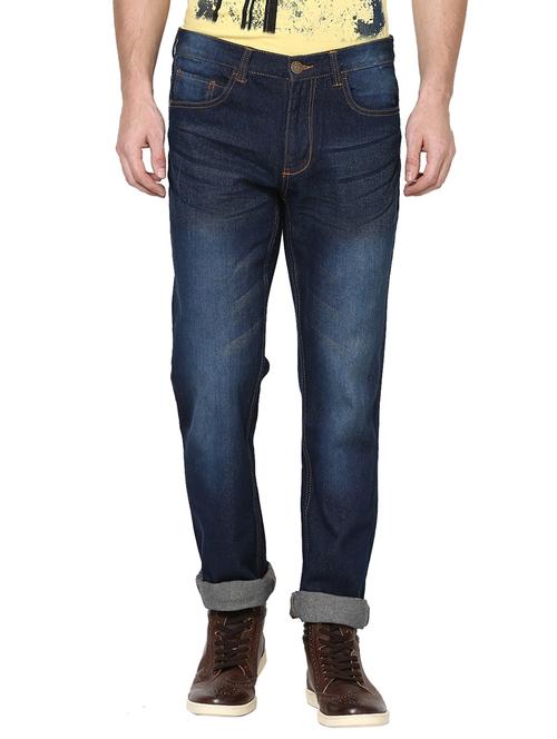 newport slim fit men blue jeans - 12848609 - Very Small Image - 1