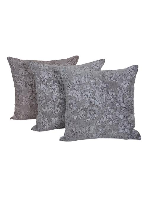 set of 3 cotton cushion cover by reme - 12849202 - Very Small Image - 1