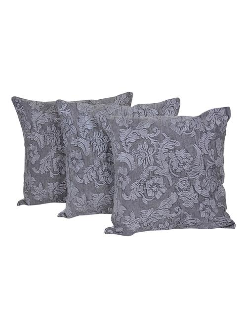 set of 3 cotton cushion cover by reme - 12849203 - Very Small Image - 1