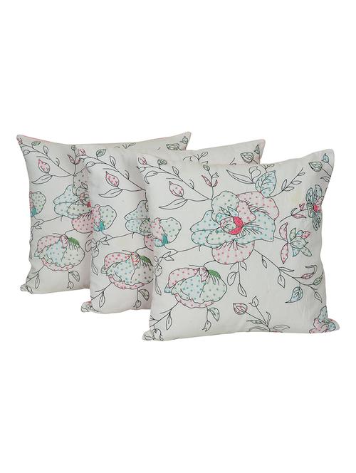 set of 3 cotton cushion cover by reme - 12849213 - Very Small Image - 1