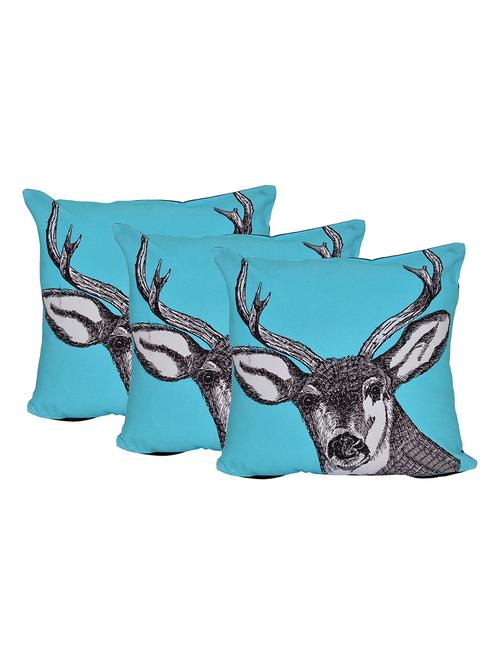 set of 3 cotton cushion cover by reme - 12849223 - Very Small Image - 1