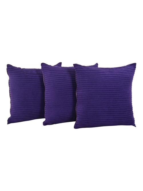 set of 3 velvet cushion cover by reme - 12849232 - Very Small Image - 1