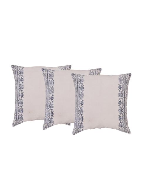 set of 3 machine embroidered cushion cover - 12849346 - Very Small Image - 1