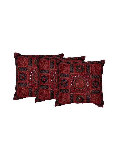 set of 3 mirror work cushion cover by reme - 12849361 - Very Small Image - 1