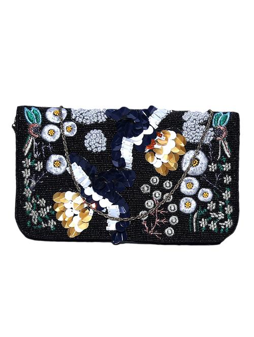 multi colored cotton clutch - 12854239 - Very Small Image - 1