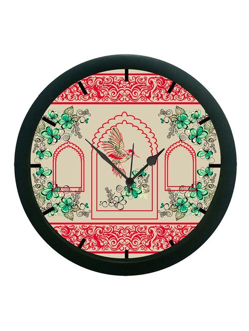 mesleep ethnic pattern wall clock (with glass) - 12860812 - Very Small Image - 1