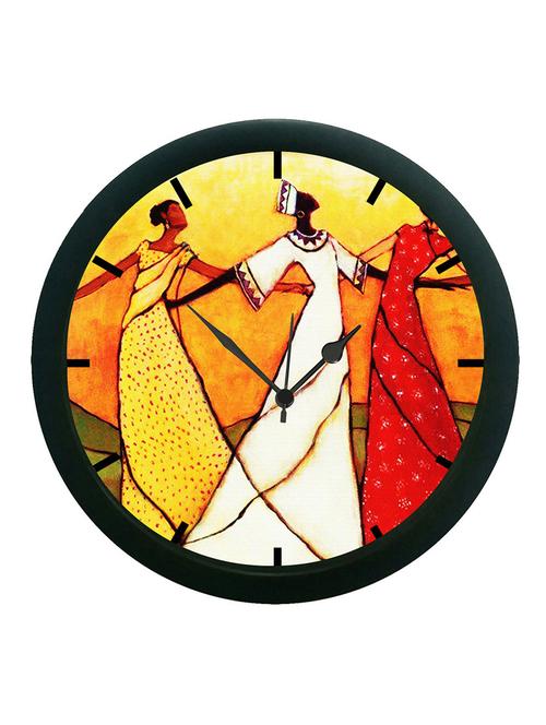 mesleep 3 dancers wall clock (with glass) - 12860925 - Very Small Image - 1
