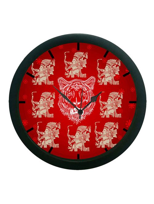 mesleep red lion wall clock (with glass) - 12860949 - Very Small Image - 1