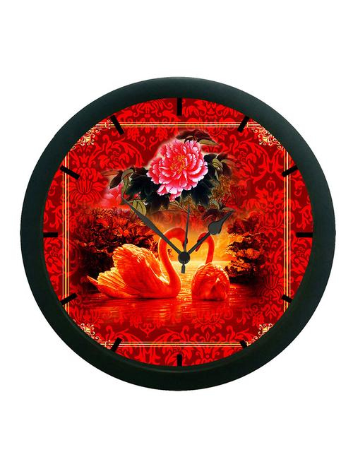 mesleep red wall clock (with glass) - 12860961 - Very Small Image - 1