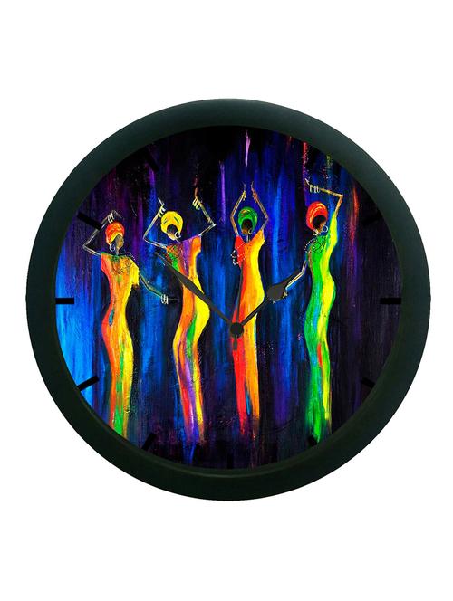 mesleep four ladies 3d wall clock (with glass) - 12861100 - Very Small Image - 1