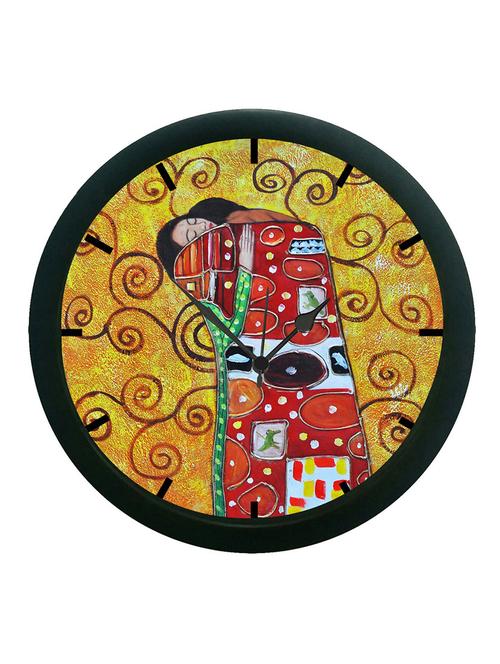 mesleep hug couple wall clock (with glass) - 12861158 - Very Small Image - 1