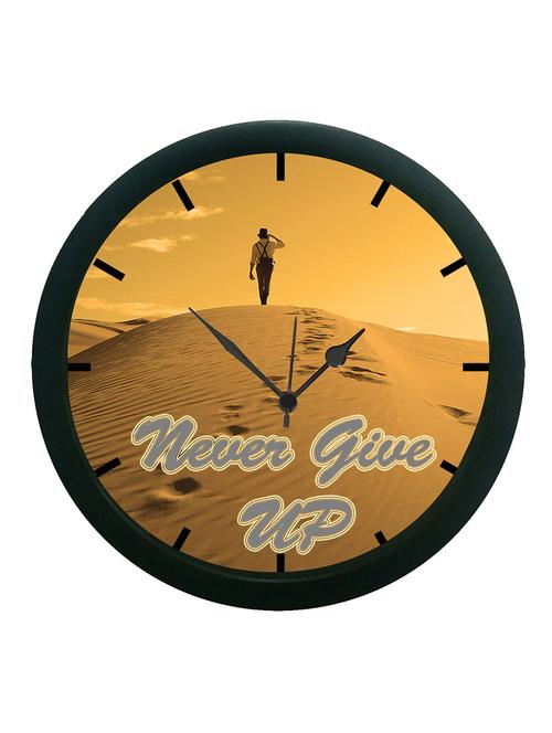 mesleep never give up 3d wall clock (with glass) - 12861217 - Very Small Image - 1