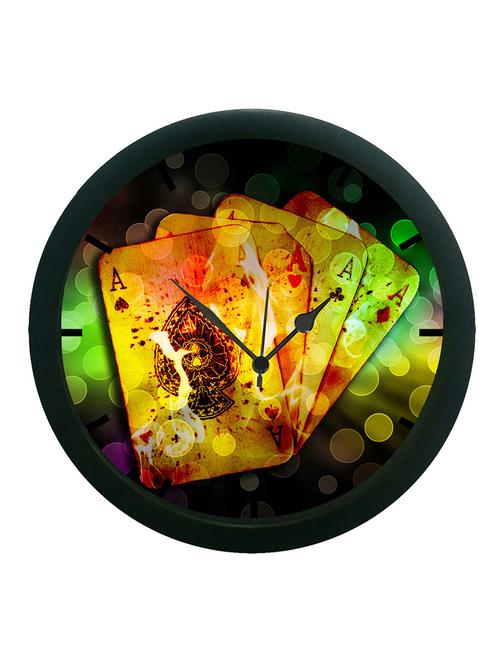 mesleep poker 3d wall clock (with glass) - 12861283 - Very Small Image - 1