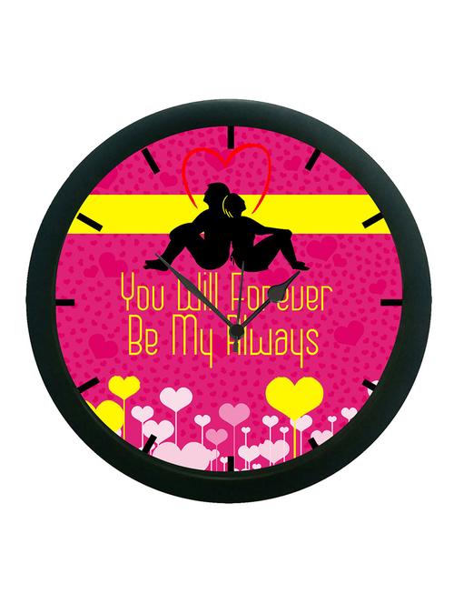 mesleep you will forever be my always 3d wall clock (with glass) - 12861323 - Very Small Image - 1