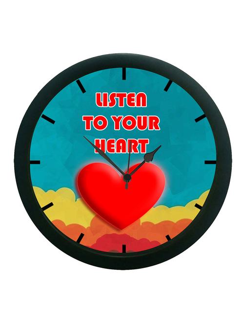 mesleep heart 3d wall clock (with glass) - 12861366 - Very Small Image - 1