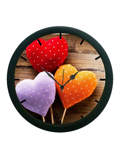 mesleep heart 3d wall clock (with glass) - 12861374 - Very Small Image - 1