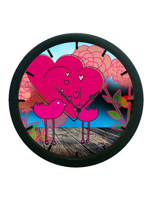 mesleep heart 3d wall clock (with glass) - 12861520 - Very Small Image - 1