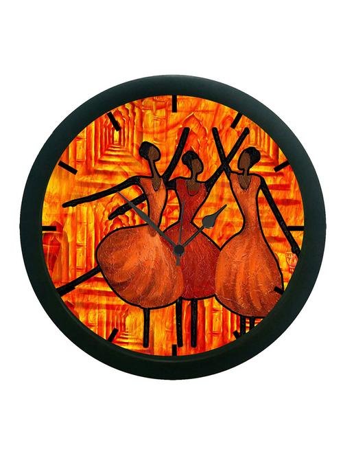 mesleep three girl 3d wall clock (with glass) - 12861534 - Very Small Image - 1