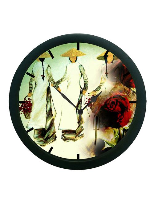 mesleep rose 3d wall clock (with glass) - 12861540 - Very Small Image - 1
