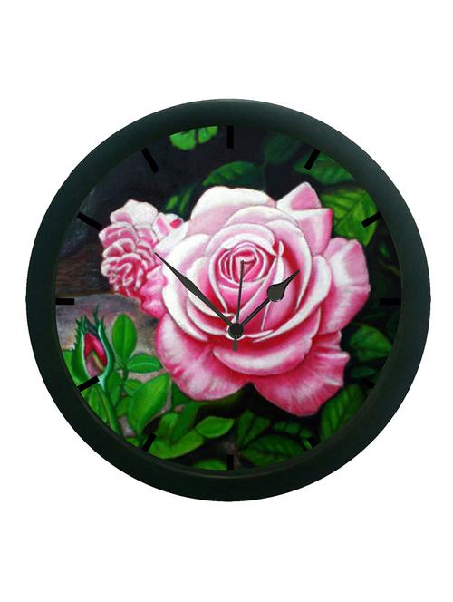 mesleep rose 3d wall clock (with glass) - 12861688 - Very Small Image - 1