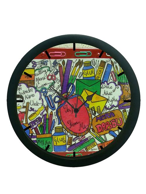 mesleep abstract wall clock (with glass) - 12862057 - Very Small Image - 1