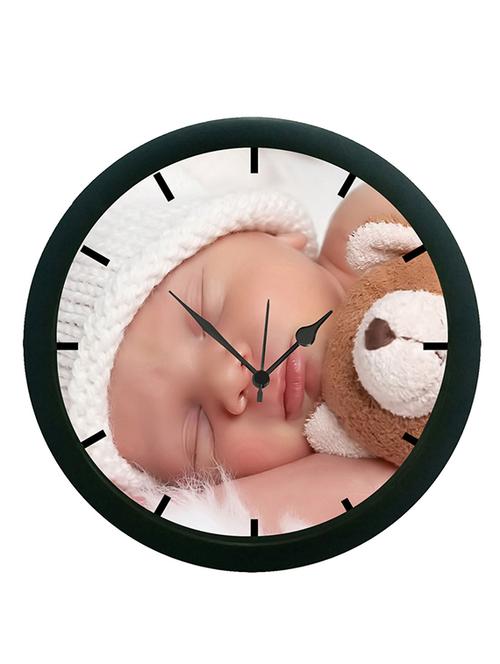 mesleep kid face wall clock (with glass) - 12862114 - Very Small Image - 1