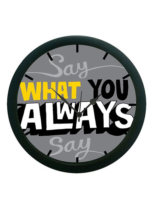 mesleep quotes wall clock (with glass) - 12862229 - Very Small Image - 1
